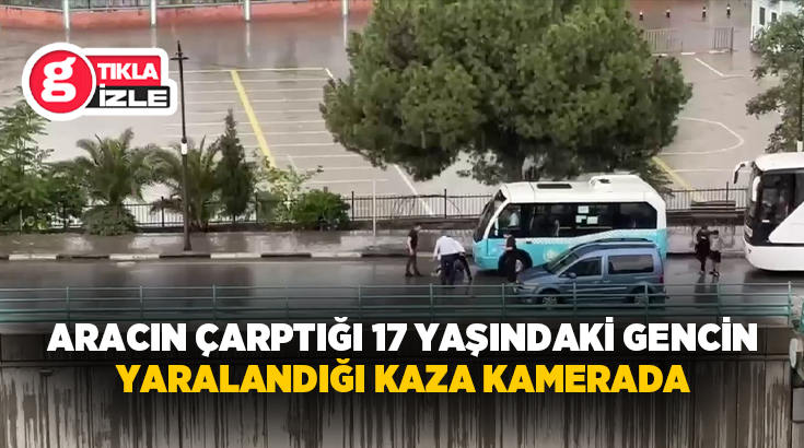 Manisa’nın Turgutlu ilçesinde yolun karşısına geçmeye çalışan 17 yaşındaki genç,