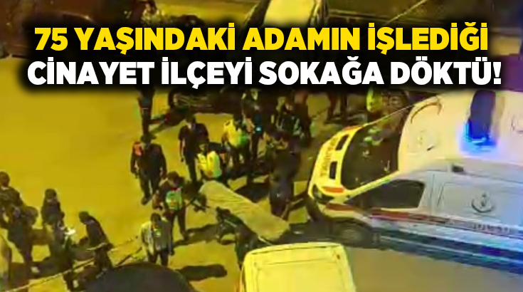 Olay dün gece 22.00 sıralarında Balıkpazarı Mahallesi’nde meydana geldi 75