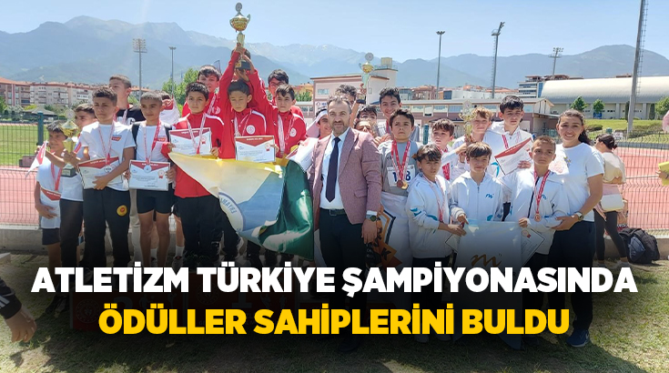 Denizli’nin ev sahipliğinde gerçekleşen Okul Sporları Atletizm Yıldızlar ve Küçükler