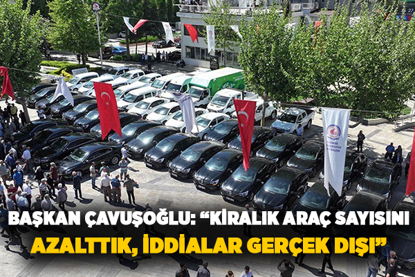 Başkan Çavuşoğlu Kiralık Araç İddialarına Noktayı Koydu Denizli Büyükşehir Belediye