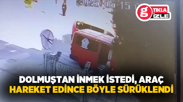 Sakarya’nın Adapazarı ilçesinde bir dolmuştan inmek isteyen 71 yaşındaki kadın,