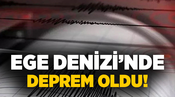 AFAD, Ege Denizi’nde 4.3 büyüklüğünde depremin meydana geldiğini duyurdu. Afet