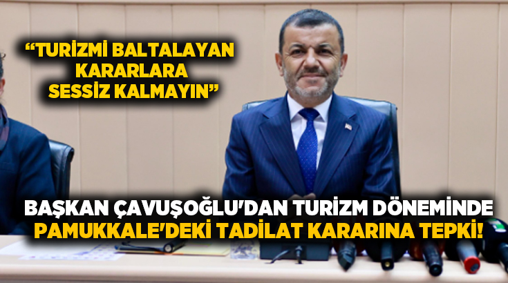 Başkan Çavuşoğlu, “Biz bu şehir için önemli bir değişikliğe imza attıktan