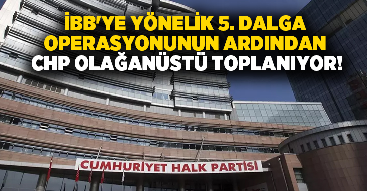 İstanbul Cumhuriyet Başsavcılığınca, İstanbul Büyükşehir Belediyesi’ne yönelik yürütülen “yolsuzluk” iddialı soruşturma kapsamında,