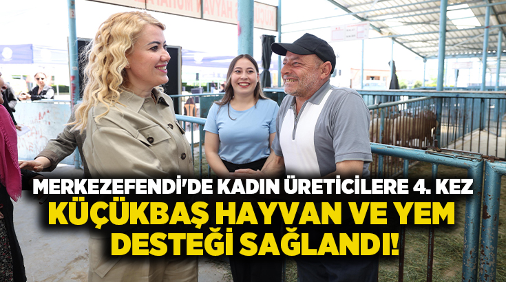 Merkezefendi Belediyesi’nin üretime ve üreticiye destekleri devam ediyor. ‘Kırsal Kalkınma