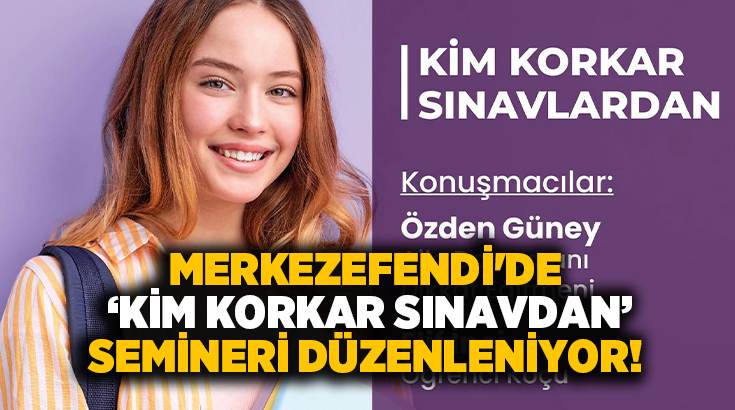 İlçe genelindeki çalışmalarını sürdüren Merkezefendi Belediyesi, seminerlerine devam ediyor. 7’den