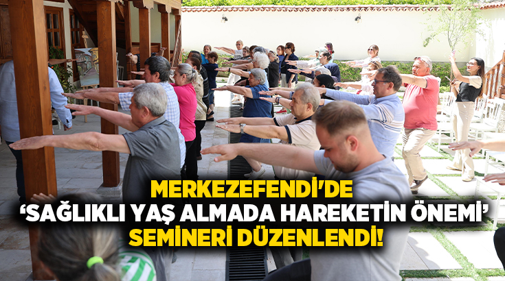 İlçe genelindeki çalışmalarına devam eden Merkezefendi Belediyesi, seminerlerine devam ediyor.