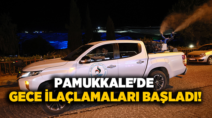 Çevreci uygulamalar ile adından sıkça söz ettiren Pamukkale Belediyesi, haşere,