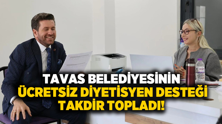Tavas Belediyesi vatandaşların sağlıklı kilo alma, kilo verme, hastalıklarda beslenme,