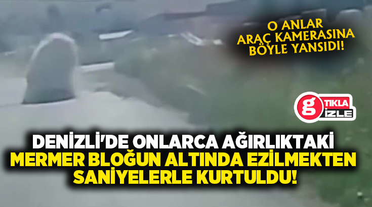 Olay, Denizli’nin Honaz ilçesine bağlı Kocabaş Mahallesi yakınlarında meydana geldi.