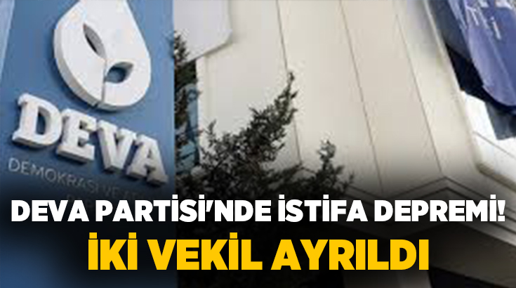 DEVA Partisi İstanbul Milletvekili Evrim Rızvanoğlu ile Tekirdağ Milletvekili Cem