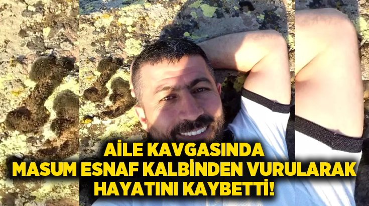 Kocaeli’nin Dilovası ilçesinde aile içinde çıkan kavgada, ilgisi olmayan esnaf kalbinden vurularak