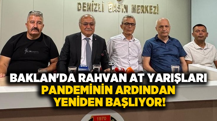 Baklan Belediye Başkanı Yusuf Gülsever, 15 Haziran Pazar günü Baklan