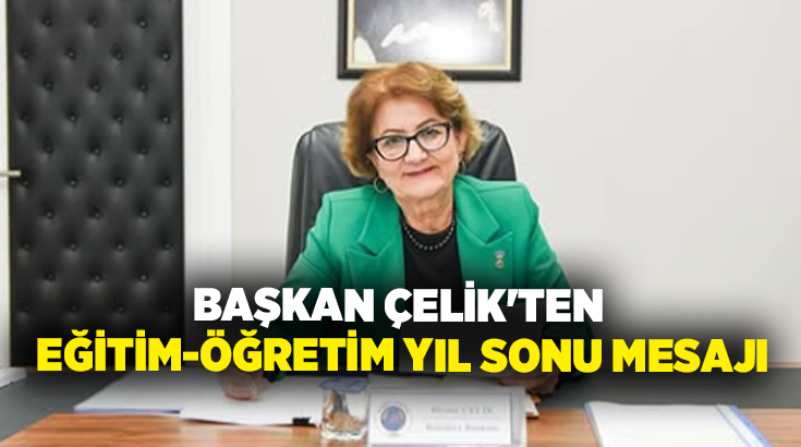 Bozkurt Belediye Başkanı Birsen Çelik, 2024-2025 eğitim-öğretim yılının sona ermesi