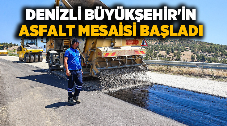 Yeni asfalt dökümü yapılacak yollarda genişletme kot düzenlemesi ve sert