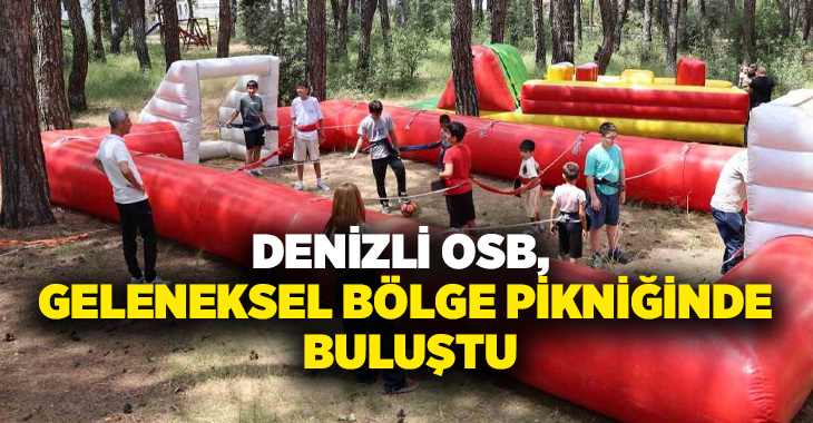 Çamlık Orman Lojmanları Piknik Alanı’nda düzenlenen etkinliğe; personeller aileleri ile