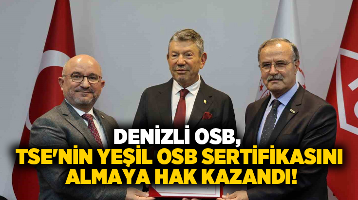 2008 yılında Çevre ve Orman Bakanlığınca “En Çevreci OSB” seçilerek