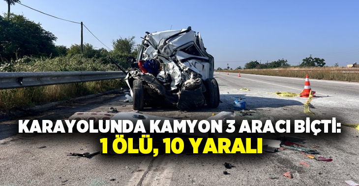 Kaza, Erzin ilçesi gişeleri mevkiinde yaşandı. İ.H.D. idaresindeki 33 NKN