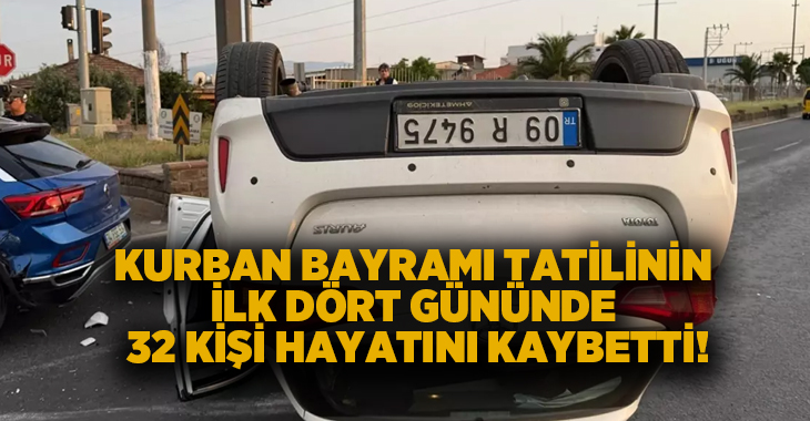 Kurban Bayramı’nda alınan tüm önlemlere rağmen trafik kazalarının önüne geçilemedi. Bayram tatilinin