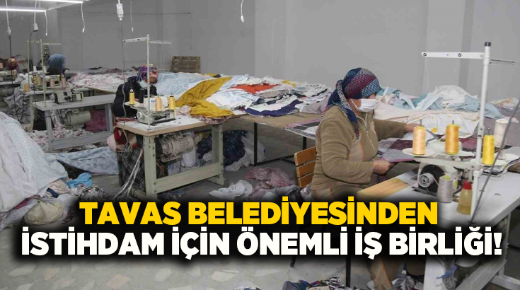 Tavas Belediyesi ve Zorlu Denizli Tekstil Fabrikası arasında yapılan iş