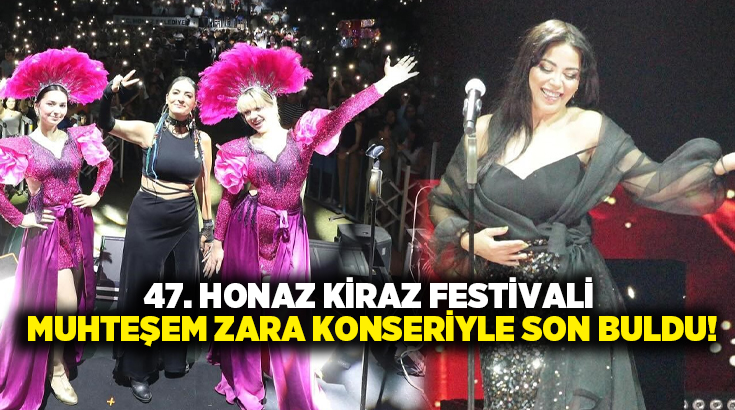 Denizli’nin Honaz ilçesinde bu yıl 47’ncisi düzenlenen Geleneksel Kiraz Festivali,