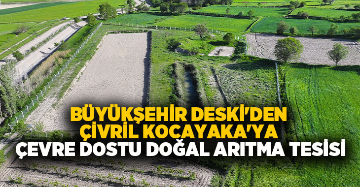 Tamamen çevre dostu olarak tasarlanan tesis, mahallede oluşan evsel atık