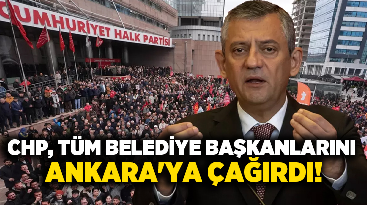 CHP belediye başkanlarına yönelik peş peşe yapılan operasyonlar sonrası harekete