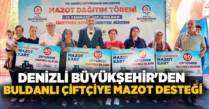 Törene Denizli Büyükşehir Belediye Başkanı Bülent Nuri Çavuşoğlu’nun yanı sıra