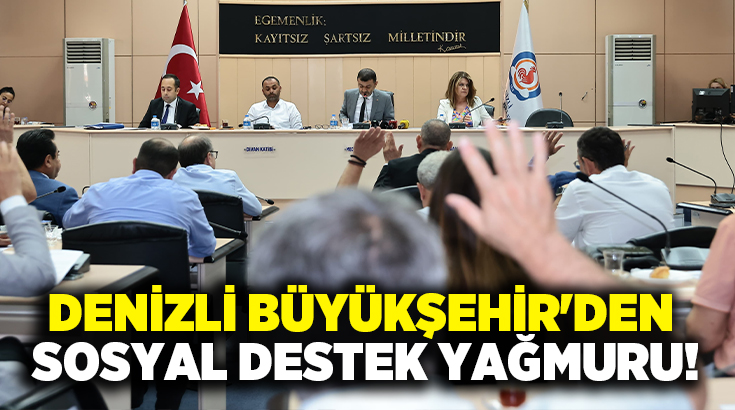 Denizli Büyükşehir Belediye Meclisi’nin Temmuz ayı olağan toplantısının ikinci oturumunda,