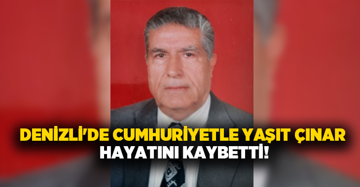 Denizli’nin Buldan ilçesinin en yaşlı isimlerinden biri olan 1923 doğumlu