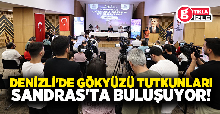 Denizli Büyükşehir Belediyesi Kongre ve Kültür Merkezi’nde gerçekleştirilen tanıtım toplantısına,