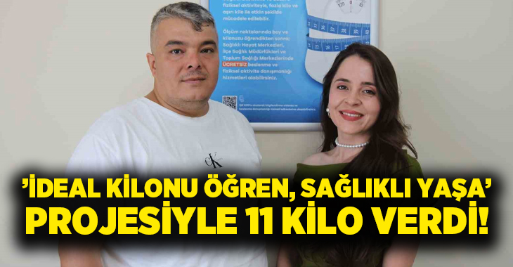 Sağlık Bakanlığı tarafından toplumda fazla kiloluluk ve obezite ile mücadelede