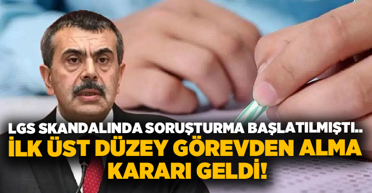 Liselere Geçiş Sistemi (LGS) sınavında, 544 okuldan 719 öğrencinin tüm