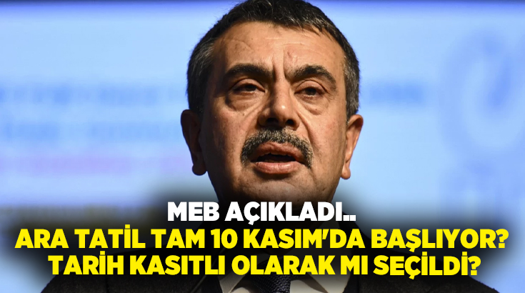 Milli Eğitim Bakanlığı, 2025-2026 eğitim öğretim yılına ilişkin takvimi kamuoyuyla