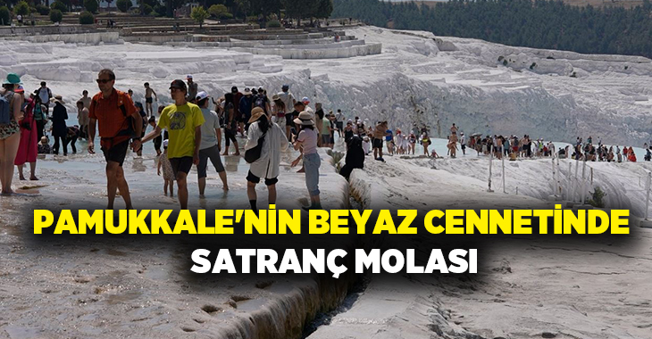 Turnuva kapsamında Denizli’ye gelen sporcular, UNESCO Dünya Mirası Listesi’nde yer