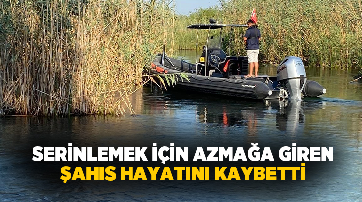 Muğla’nın Ula ilçesinde serinlemek için azmağa giren şahıs boğularak hayatını