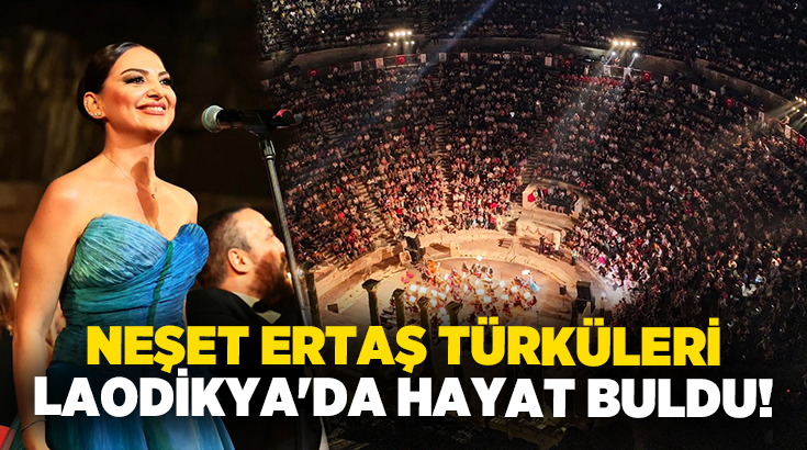 Konsere; Vali Yardımcısı Nurettin Ateş, Denizli Milletvekili Sema Silkin Ün,