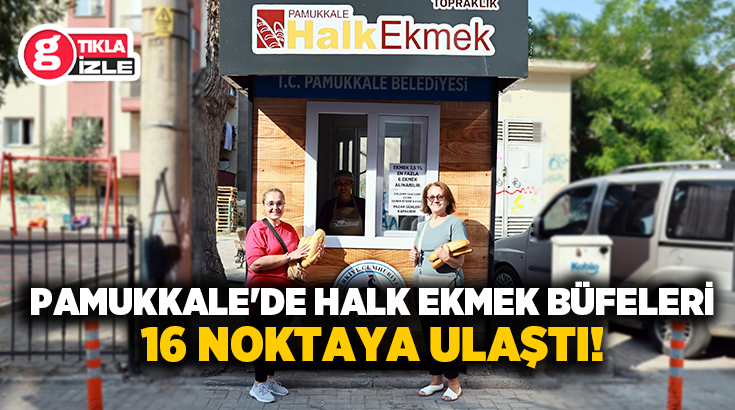 Pamukkale halkına verdiği sözleri birer birer yerine getiren Pamukkale Belediye