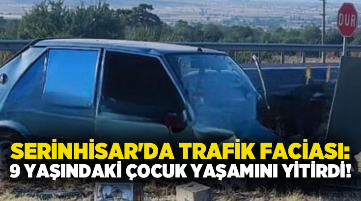 Kaza, Pınarcık mevkiinde yaşandı. 39 yaşındaki A.D. yönetimindeki otomobil, sürücüsünün