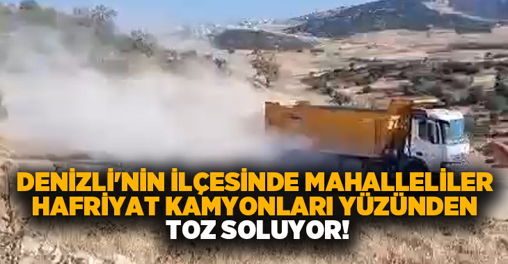 Denizli’nin Çal ilçesi Belevi Mahallesi’nde faaliyet gösteren taş ocaklarında çalışan