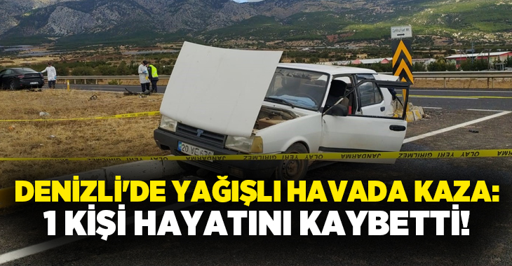 Denizli-Antalya karayolu&nbsp;Serinhisar&nbsp;ilçe çıkışı&nbsp;Mehmetçikler&nbsp;Mevkiinde meydana gelen kazada 2 araç çarpıştı. Araçlardan