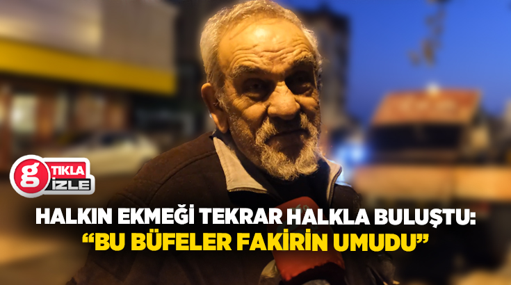 Denizli’de Halk Ekmek’e yoğun ilgi sürüyor Denizli’de vatandaşlar sabahın erken