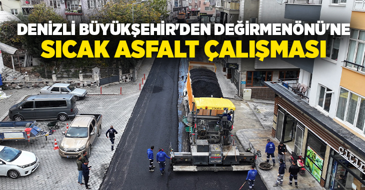 Denizli Büyükşehir Belediyesi, kent genelindeki ulaşım ağını yenileme çalışmaları kapsamında