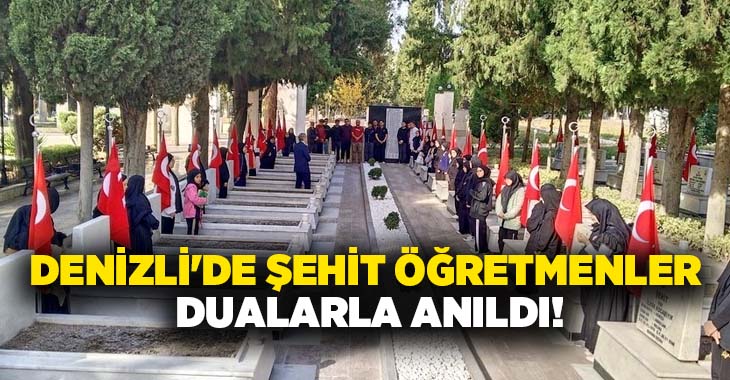 24 Kasım Öğretmenler Günü dolayısıyla Denizli İl Milli Eğitim Müdürlüğü