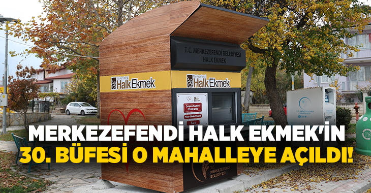 Merkezefendi Belediyesi, vatandaşların hem ekonomik hem de kaliteli sıcak ekmek