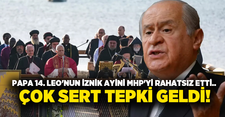 Katolik dünyasının ruhani lideri Papa 14. Leo'nun 1. İznik Konsili'nin