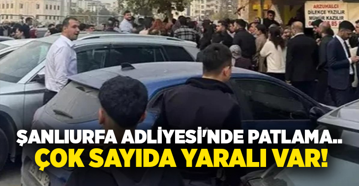 Şanlıurfa'nın Haliliye ilçesinde bulunan adliye binasının bodrum katında, henüz bilinmeyen