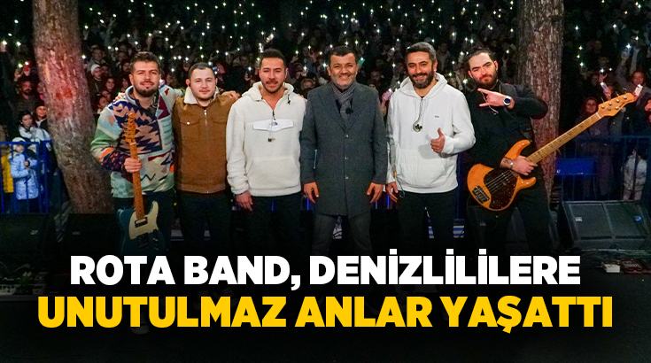 Denizli Büyükşehir Belediyesi’nin yılbaşı etkinlikleri kentin dört bir yanında coşkuyla