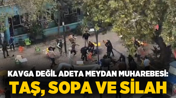 Manisa’nın Gölmarmara ilçesinde iki kişi arasında başlayan tartışma kısa sürede