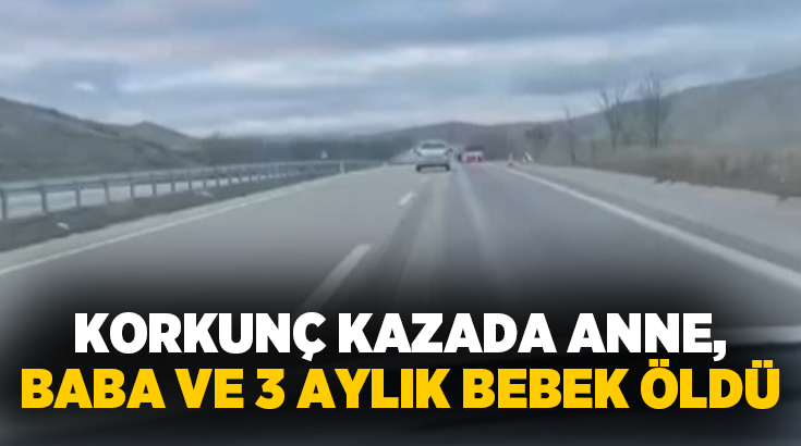 Kontrolden çıkan otomobilin 10 metre yükseklikten yuvarlanması sonucu meydana gelen